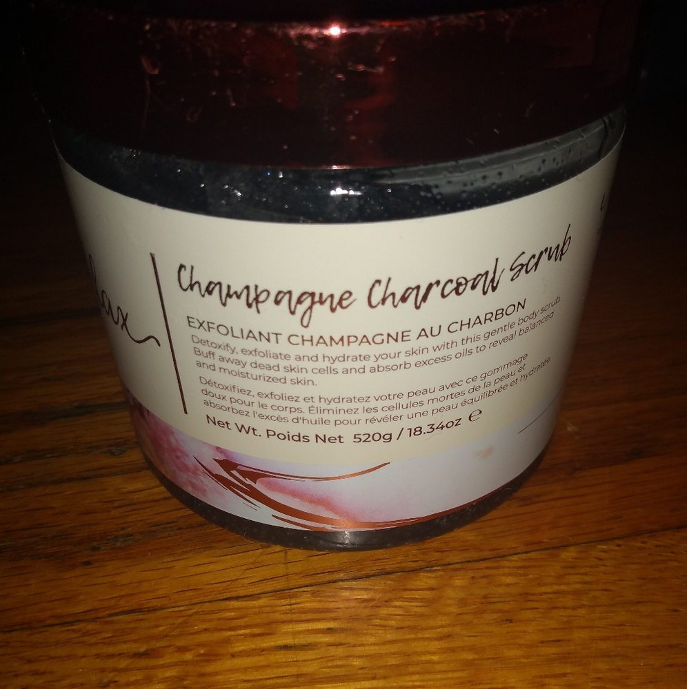 New! Charcoal scrub